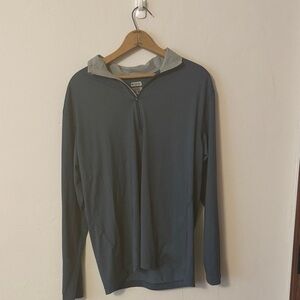 Columbia Men's Gray Quarter-Zip Pullover